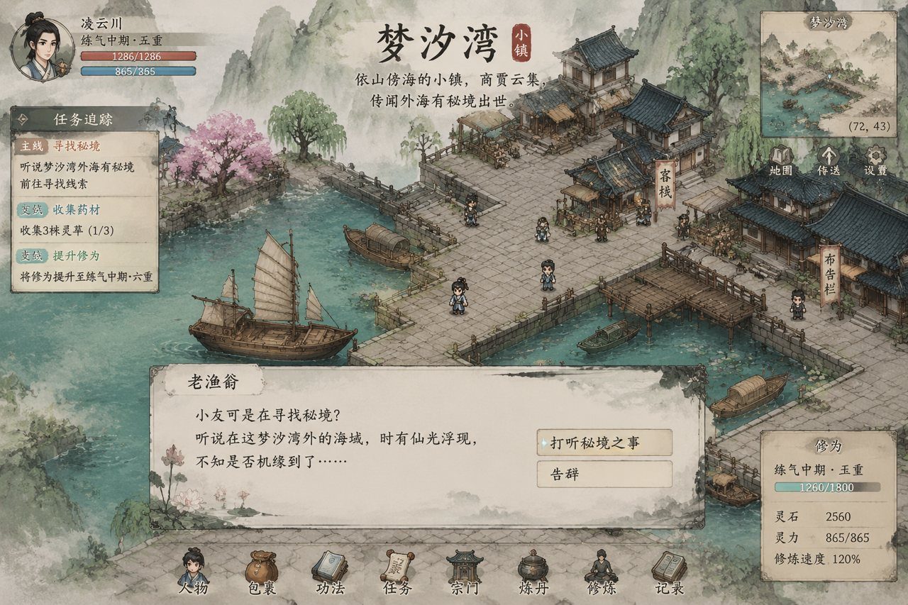谪仙索欢录 仙侠RPG 资料图 7